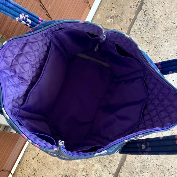 Vera Bradley Ellie Flowers Tote - Picture 3 of 5